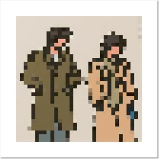 a couple pixel art Posters and Art